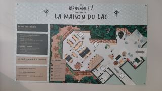 De plattegrond van de lobby