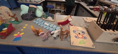 Voorbeeldjes van wat je kan knutselen