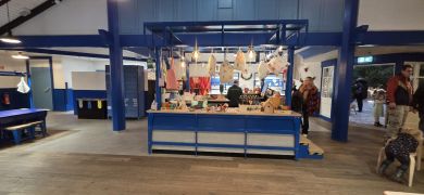 De balie op Bispinger Heide